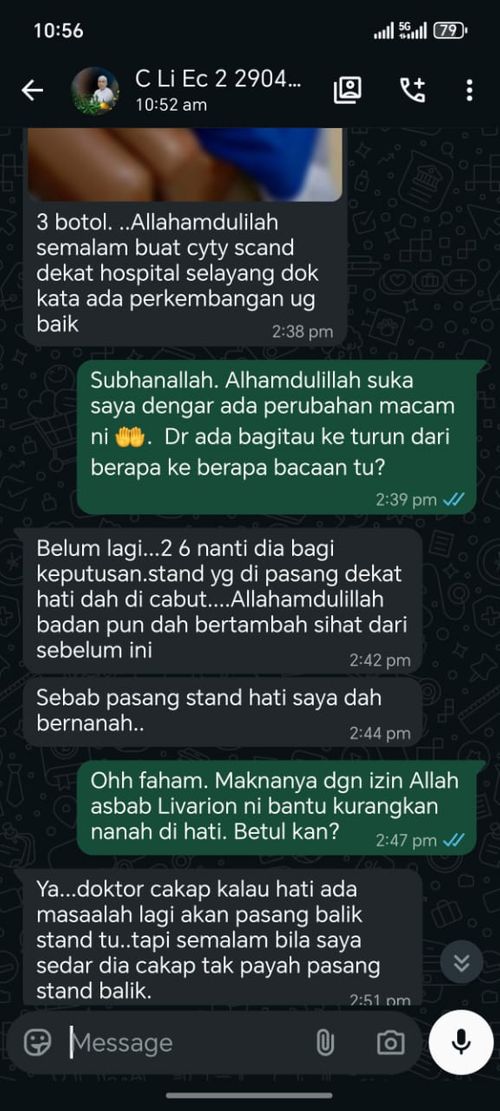 Sakit hati berlemak beransur bertambah baik